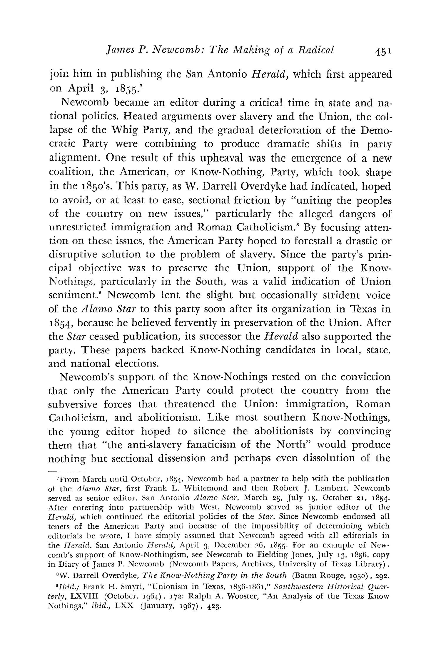 The Southwestern Historical Quarterly, Volume 72, July 1968 - April, 1969
                                                
                                                    451
                                                