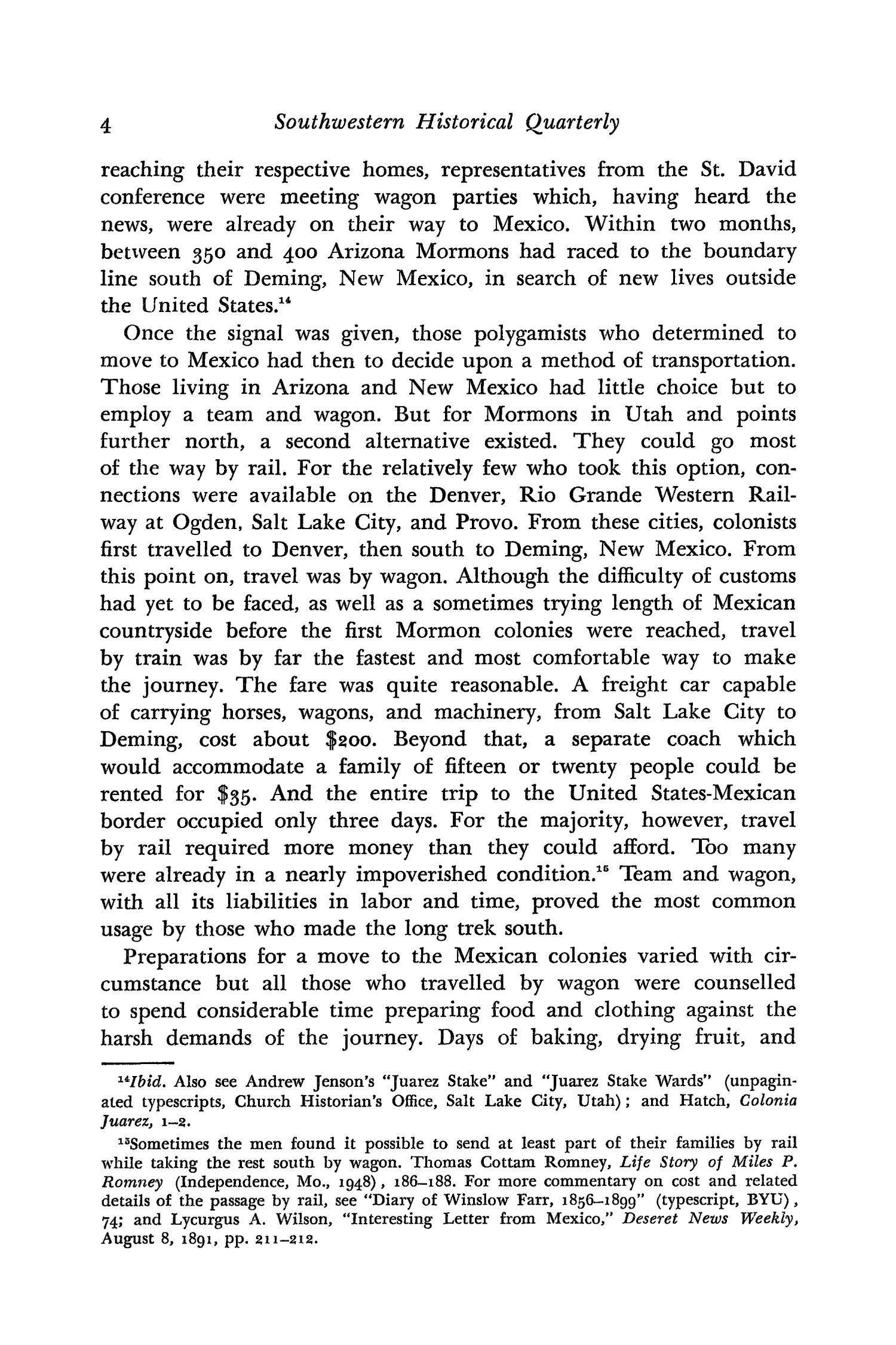 The Southwestern Historical Quarterly, Volume 73, July 1969 - April, 1970
                                                
                                                    4
                                                
