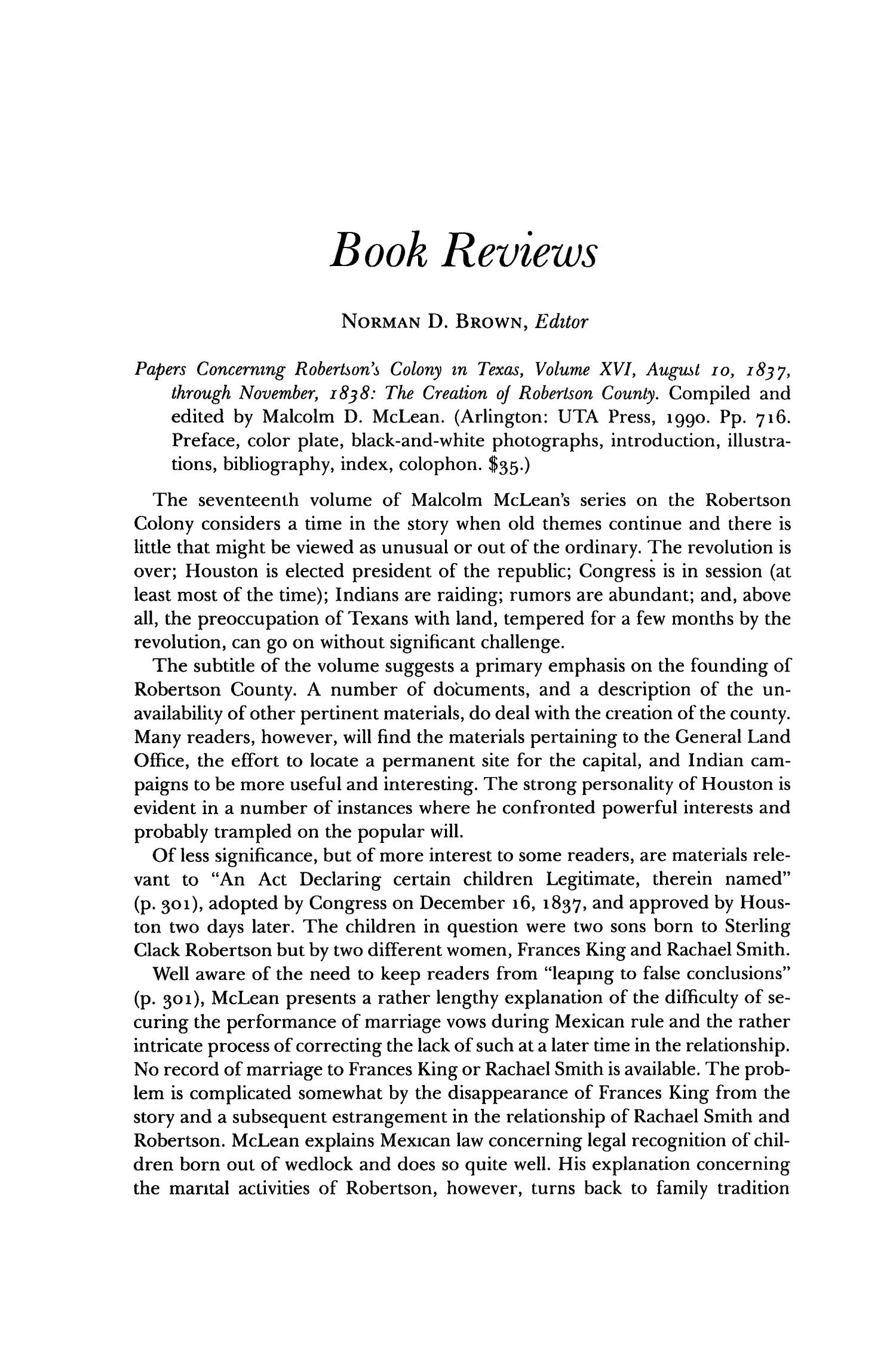 The Southwestern Historical Quarterly, Volume 95, July 1991 - April, 1992
                                                
                                                    527
                                                