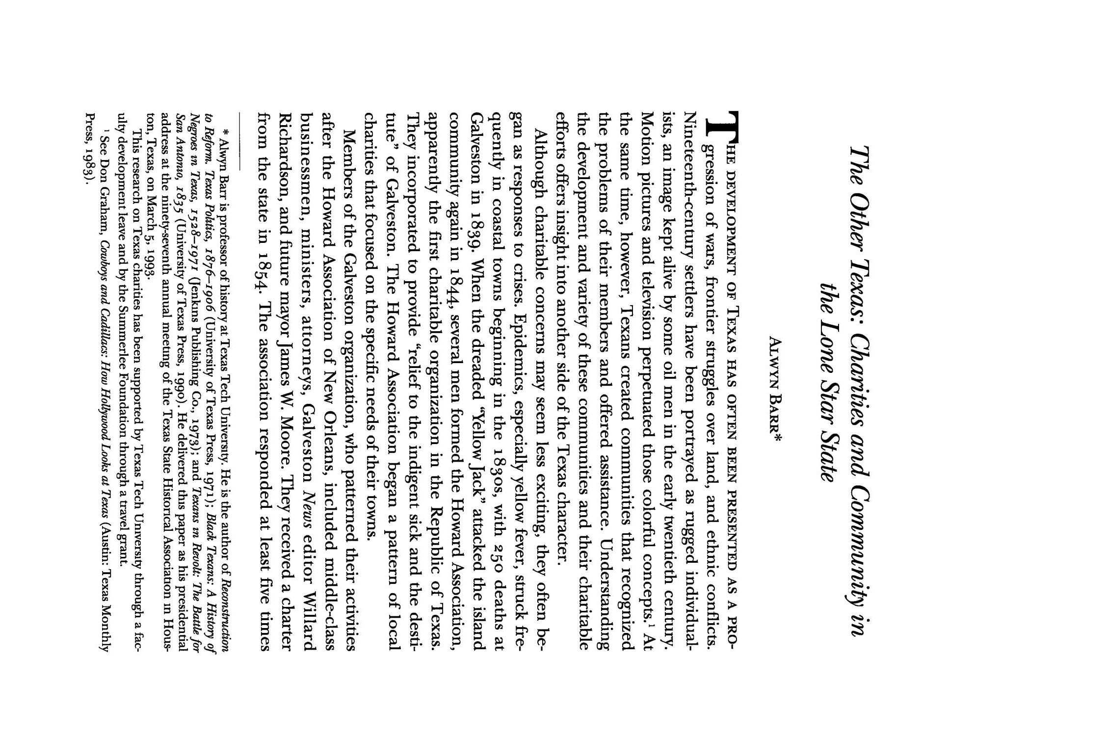 The Southwestern Historical Quarterly, Volume 97, July 1993 - April, 1994
                                                
                                                    1
                                                