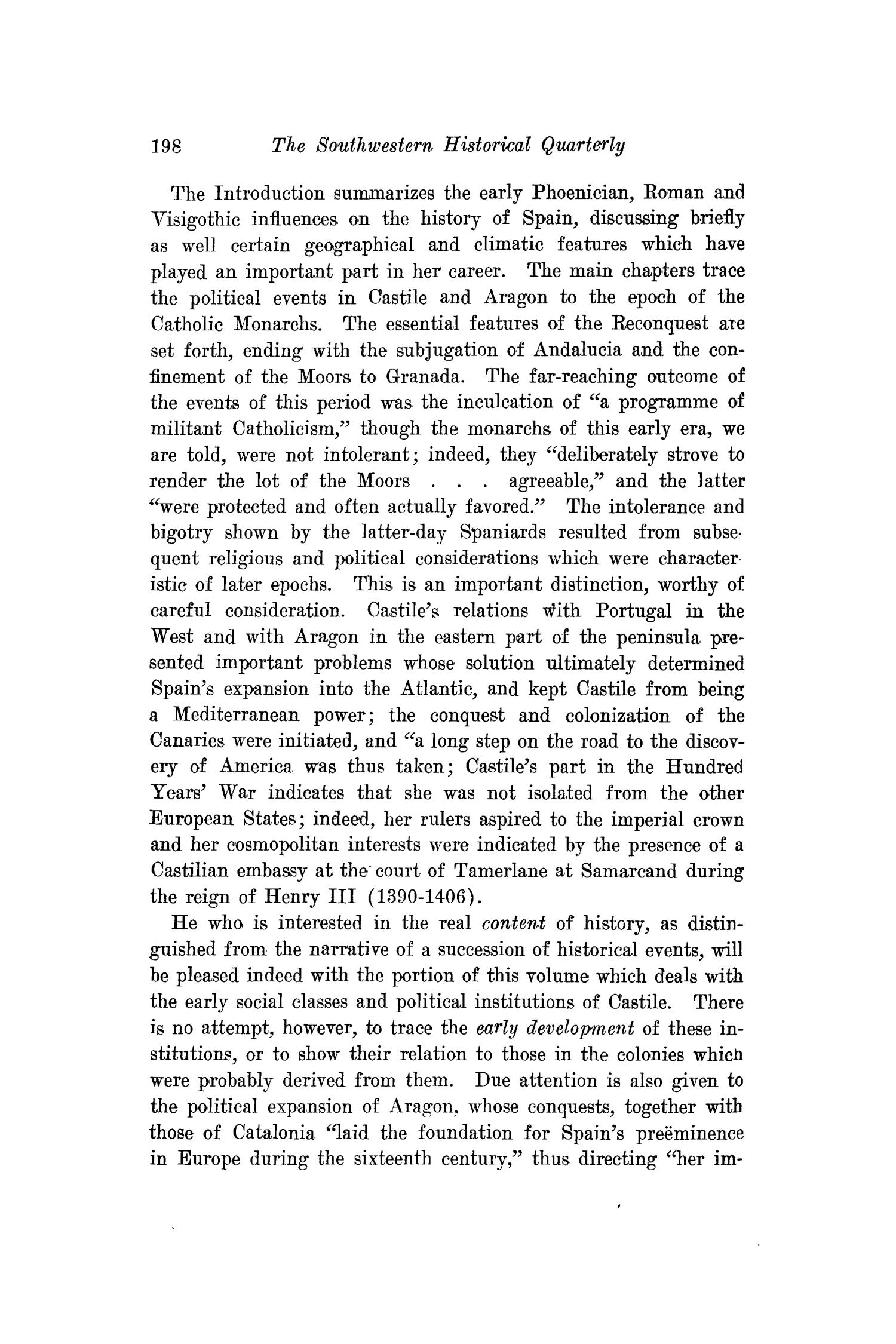 The Southwestern Historical Quarterly, Volume 22, July 1918 - April, 1919
                                                
                                                    198
                                                