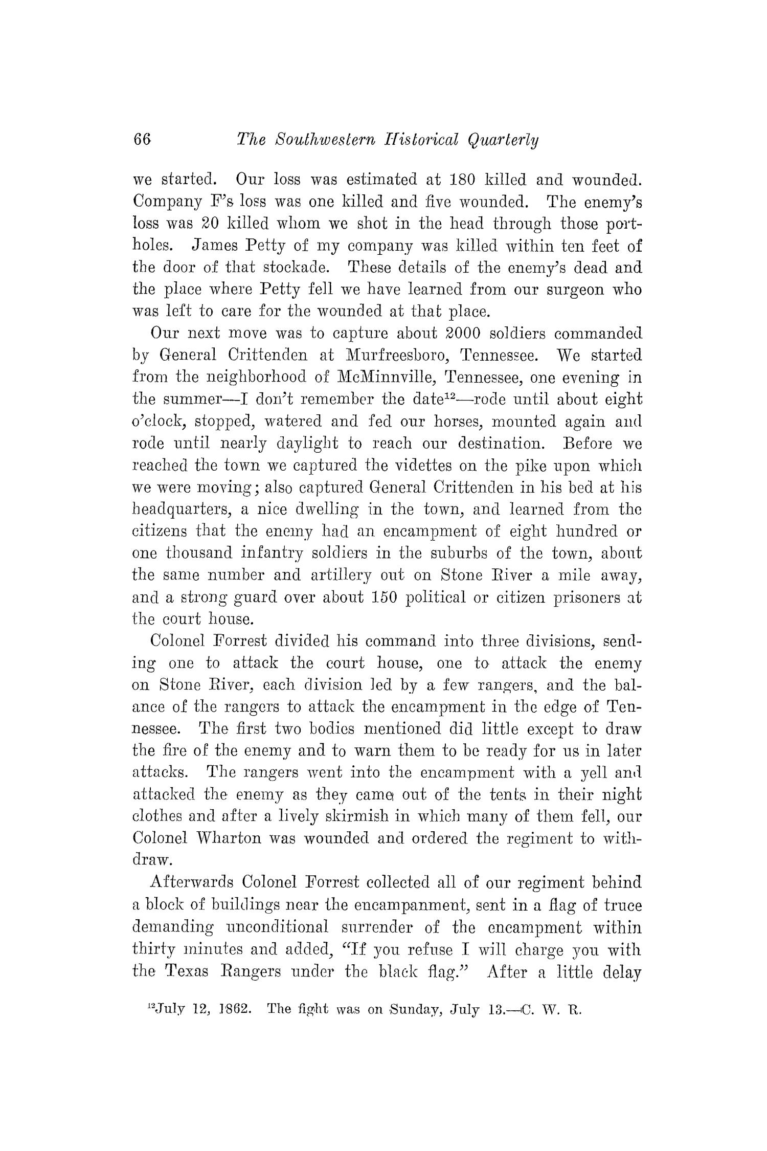 The Southwestern Historical Quarterly, Volume 22, July 1918 - April, 1919
                                                
                                                    66
                                                