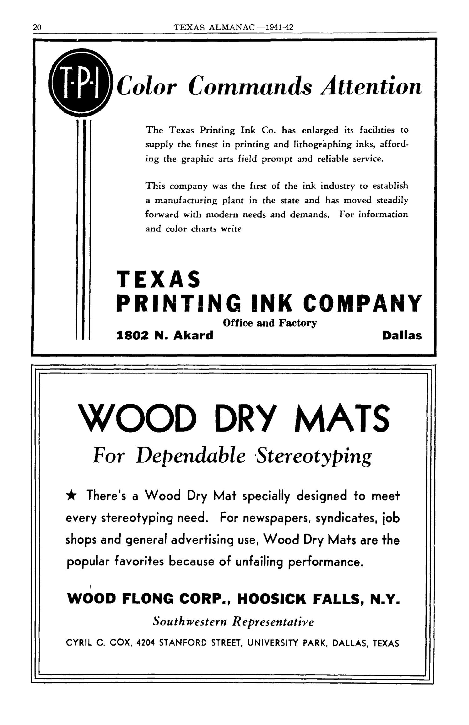 Texas Almanac, 1941-1942
                                                
                                                    20
                                                