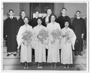 Primary view of object titled '[1952 Ahavath Sholom Confirmation Class]'.