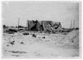 Photograph: [A ruined storage tank after the 1947 Texas City Disaster]