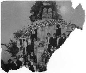 Primary view of object titled '[Salsberg-Fox Wedding]'.