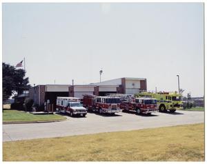 Primary view of object titled '[Dallas Fire Department Station #49]'.