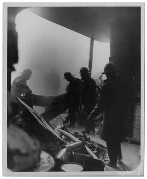Primary view of object titled '[Firemen in Action]'.