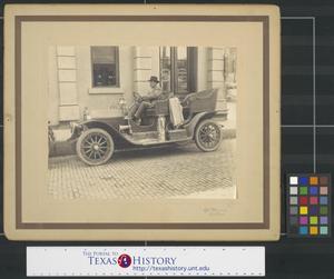 Primary view of object titled '[Man in Automobile]'.