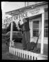 Thumbnail image of item number 1 in: 'Guyler Hamblen retiring the Post Office Sign in Fostoria, Texas'.