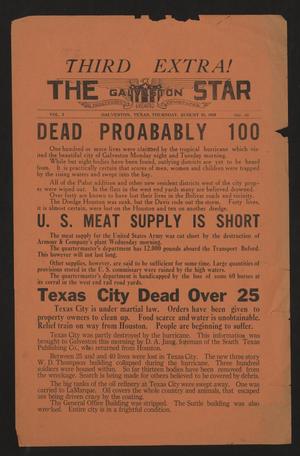 Primary view of object titled 'The Galveston Star (Galveston, Tex.), Vol. 1, No. 26, Ed. 3 Thursday, August 19, 1915'.