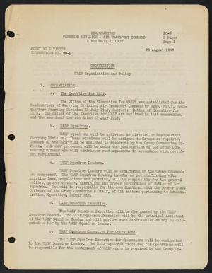 Primary view of object titled '[Memo from Thomas J. Johnson, August 30, 1943]'.