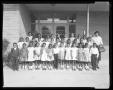 Thumbnail image of item number 1 in: '[Children in Front of School]'.