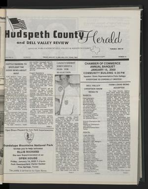 Primary view of object titled 'Hudspeth County Herald and Dell Valley Review (Dell City, Tex.), Vol. 43, No. 19, Ed. 1 Friday, January 14, 2000'.