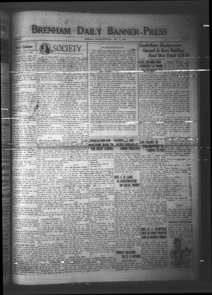 Primary view of object titled 'Brenham Daily Banner-Press (Brenham, Tex.), Vol. 42, No. 212, Ed. 1 Thursday, December 3, 1925'.