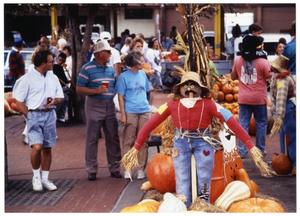 Primary view of object titled '[Halloween Season at the Dallas Farmer's Market]'.
