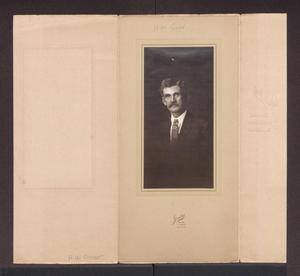 Primary view of object titled '[Portrait of H. W. Greer]'.