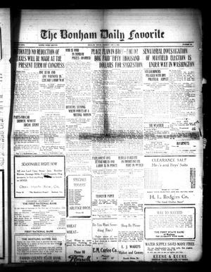 Primary view of object titled 'The Bonham Daily Favorite (Bonham, Tex.), Vol. 26, No. 158, Ed. 1 Tuesday, January 8, 1924'.