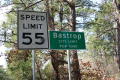 Photograph: City Limits Sign in Bastrop, Texas