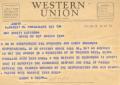 Letter: [Telegram from Harry R. Neeb to Truett Latimer, April 14, 1953]