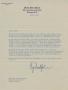 Letter: [Letter from Lyndon B. Johnson to Truett Latimer, June 2, 1953]