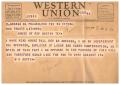 Letter: [Telegram to Truett Latimer, April 14, 1953]