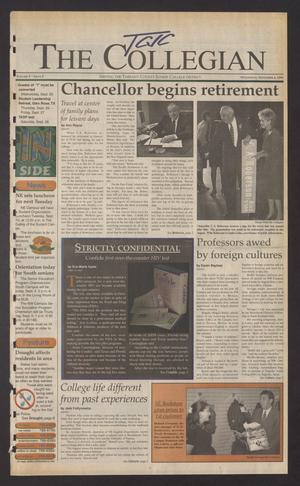 Primary view of object titled 'The Collegian (Hurst, Tex.), Vol. 9, No. 2, Ed. 1 Wednesday, September 4, 1996'.