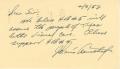 Letter: [Letter from J. Davis Grieshop to Truett Latimer, February 3, 1953]