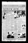 Primary view of The Cleveland Advocate (Cleveland, Tex.), Vol. 63, No. 76, Ed. 1 Saturday, September 18, 1982