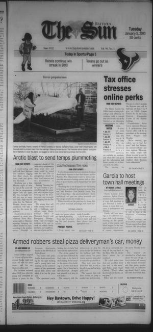 Primary view of object titled 'The Baytown Sun (Baytown, Tex.), Vol. 90, No. 3, Ed. 1 Tuesday, January 5, 2010'.