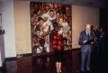 Photograph: [Nancy Reagan and Javier Perez de Cuellar at Golden Rule Dedication]