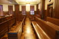 Thumbnail image of item number 1 in: '[Benches in Courtroom]'.