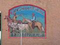 Thumbnail image of item number 1 in: 'Chisholm Trail Trad'in Post, mural in Meridian'.