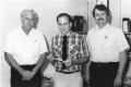 Photograph: James Lockett, Buddy Shipp, and Raymond C. Burton, from Conoco