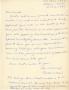 Letter: [Letter from Gordon Asbury and Mrs. Gordon Asbury to Truett Latimer, …