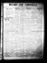 Newspaper: Record and Chronicle. (Denton, Tex.), Vol. 29, No. 36, Ed. 1 Thursday…