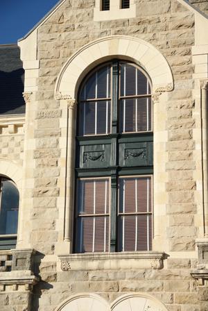 Primary view of object titled '[Courthouse Windows]'.