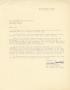 Letter: [Letter from Kristjan Bredvad to Truett Latimer, November 26, 1954]
