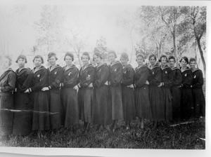 Primary view of object titled '[Photo of the Liberty Girls]'.