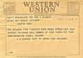 Letter: [Telegram from O. R. Conaway, February 7, 1955]