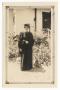 Photograph: [Photograph of Lilla Mayes Wearing a Gap and Gown]