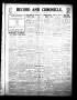 Newspaper: Record and Chronicle. (Denton, Tex.), Vol. 30, No. 31, Ed. 1 Thursday…