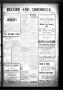 Newspaper: Record and Chronicle. (Denton, Tex.), Vol. 15, No. 141, Ed. 1 Tuesday…
