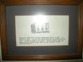 Photograph: [Drawing of First Wise County Courthouse]