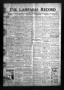 Newspaper: The Lampasas Record (Lampasas, Tex.), Vol. 32, No. 7, Ed. 1 Thursday,…