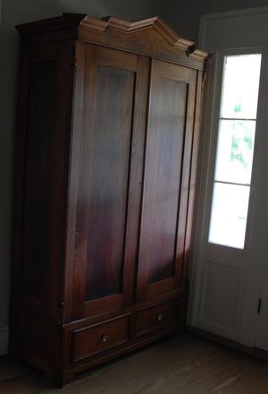 Primary view of object titled '[Armoire in a Corner]'.