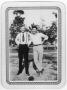 Primary view of [Connie Ford McCann is photographed with a friend]