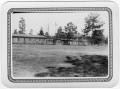 Photograph: [Buildings at the CCC camp at Pineland, Texas]