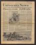 Newspaper: University News (Irving, Tex.), Vol. 6, No. 8, Ed. 1 Wednesday, Janua…