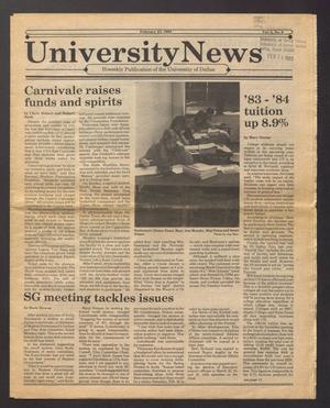 Primary view of object titled 'University News (Irving, Tex.), Vol. 6, No. 10, Ed. 1 Wednesday, February 23, 1983'.